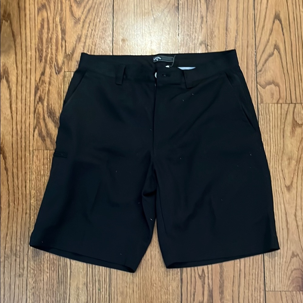 Men's Calloway Black Golf Shorts 32” waist 9 inch inseam